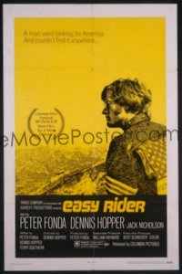 v004 EASY RIDER  1sh '69 Peter Fonda, Dennis Hopper