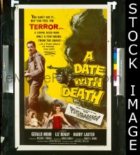 #168 DATE WITH DEATH 1sh '59 Mohr, Renay 
