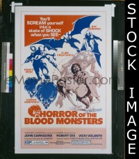 #234 HORROR OF THE BLOOD MONSTERS 1sh '70 