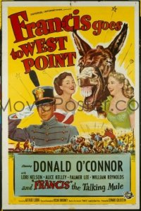 #220 FRANCIS GOES TO WEST POINT 1sh '52 