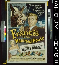 #241 FRANCIS IN THE HAUNTED HOUSE 1sh '56 