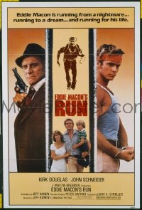 P549 EDDIE MACON'S RUN one-sheet movie poster '83 Kirk Douglas