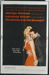 VHP7 428 PRINCE & THE SHOWGIRL one-sheet movie poster '57 sexy Marilyn Monroe