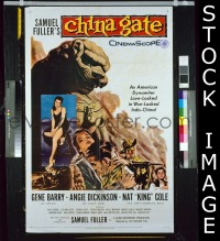#094 CHINA GATE 1sh '57 Sam Fuller 