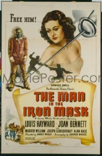 MAN IN THE IRON MASK ('39) 1sheet