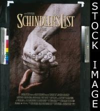 #314 SCHINDLER'S LIST DS 1sh '93 Neeson 