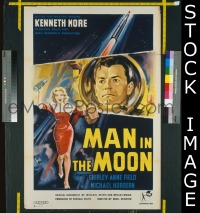 #5331 MAN IN THE MOON English 1sh '61 More