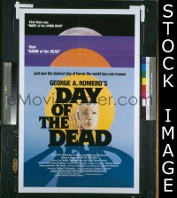 #580 DAY OF THE DEAD 1sh '85 Romero 