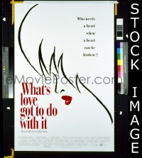 #2962 WHAT'S LOVE GOT TO DO WITH IT DS 1sh 93 