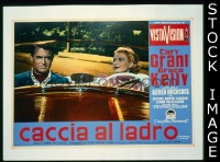 v772 TO CATCH A THIEF #1 Italian photobusta movie poster '55 Hitchcock