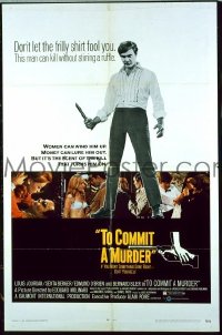 TO COMMIT A MURDER 1sheet