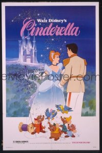 P382 CINDERELLA one-sheet movie poster R81 Walt Disney