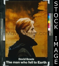 #484 MAN WHO FELL TO EARTH 1sh 76 David Bowie 