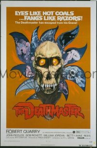 P479 DEATHMASTER one-sheet movie poster '72 AIP Quarry!
