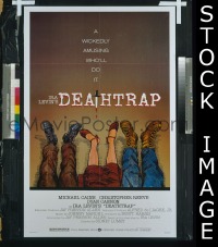 #087 DEATHTRAP 1sh '82 Caine, Reeve, Cannon 