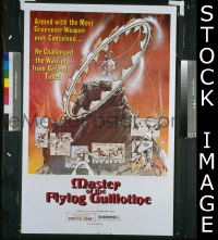 #499 MASTER OF THE FLYING GUILLOTINE 1sh '75 