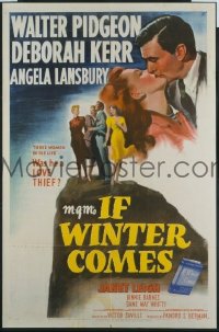IF WINTER COMES ('48) 1sheet