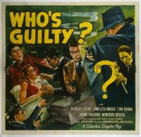 WHO'S GUILTY ('45) 6sh