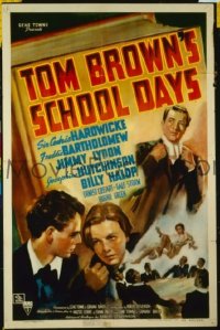 TOM BROWN'S SCHOOL DAYS 1sheet
