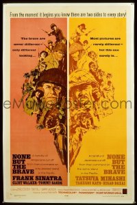 NONE BUT THE BRAVE ('65) 1sheet
