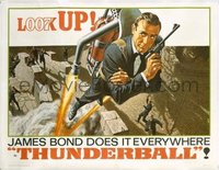 #351 THUNDERBALL subway65 James Bond,Look Up!