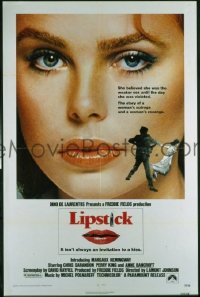 A728 LIPSTICK one-sheet movie poster '76 Margaux Hemingway