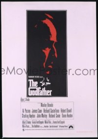 t024 GODFATHER English one-sheet movie poster '72 Coppola, Al Pacino