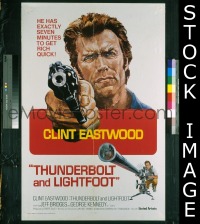 #8404 THUNDERBOLT & LIGHTFOOT 1sh 74 Eastwood