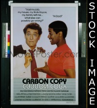 r342 CARBON COPY one-sheet movie poster '81 1st Denzel Washington