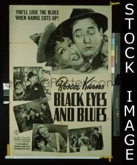 #098 BLACK EYES & BLUES 1sh '41 Karns, Ames 