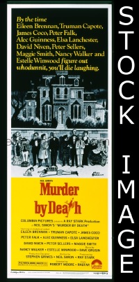 #474 MURDER BY DEATH insert '76 Falk,Guinness 