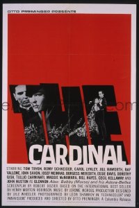 r343 CARDINAL one-sheet movie poster '64 Tom Tryon, Romy Schneider