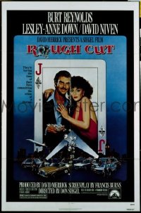 #4138 ROUGH CUT 1sh '80 Burt Reynolds