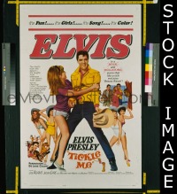 #585 TICKLE ME 1sh '65 Elvis Presley, Adams 
