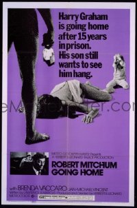 #182 GOING HOME 1sh '71 Robert Mitchum 