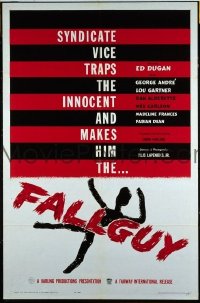 #0870 FALLGUY 1sh '62 Dugan, Andre 