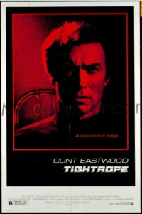 I137 TIGHTROPE one-sheet movie poster '84 Clint Eastwood, Bujold
