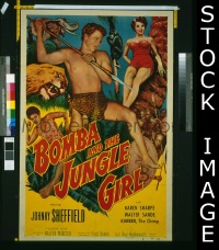 BOMBA & THE JUNGLE GIRL 1sheet