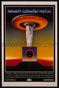 P610 FANTASTIC ANIMATION FESTIVAL one-sheet movie poster '77 Pink Floyd