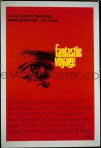 #198 FANTASTIC VOYAGE 1sh '66 Raquel Welch 