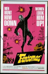 #2269 FANTOMAS 1sh '66 Jean Marais