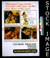 FAR FROM THE MADDING CROWD ('68) 1sheet