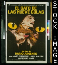 #6344 CAT O' 9 TAILS Argent '71 Dario Argento 