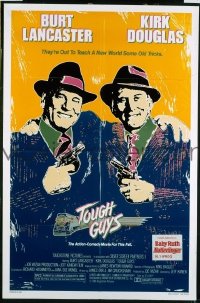 Q764 TOUGH GUYS one-sheet movie poster '86 Burt Lancaster, Douglas