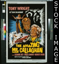 #078 AMAZING MR CALLAGHAN 1sh '60 Wright, Rey 