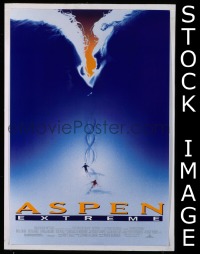 H094 ASPEN EXTREME double-sided one-sheet movie poster '93 skiing, Gross