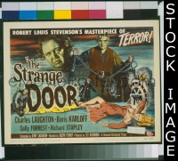 #474 STRANGE DOOR TC '51 Laughton, Karloff 