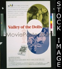 #595 VALLEY OF THE DOLLS 1sh '67 Parkins 