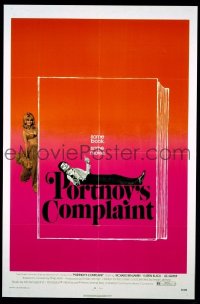 #594 PORTNOY'S COMPLAINT 1sh '72 Benjamin 
