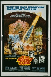 AT THE EARTH'S CORE 1sheet